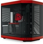 Hyte CS-HYTE-Y70-BR, Hyte Y70 (ATX, ITX, mATX, Mini-ATX) (CS-HYTE-Y70-BR) Schwarz/Rot