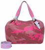 Fritzi aus Preußen, Einkaufshilfe, Joshi01 Canvas Shopper Tasche 40 cm, Pink