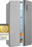 Exquisit 812030400, Exquisit SBS560050D inoxlook Side by SideNo Frost, D (562 l)