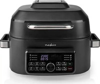 Nedis KAAFG600BK, Nedis Heissluft Fritteuse (KAAFG600BK) Schwarz