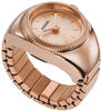 Fossil, Armbanduhr, WATCH RING, Rosa, (22 mm)