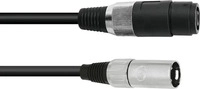 Omnitronic 30225590, Omnitronic Adapterkabel Speaker(F)/XLR(M) 1m sw (1 m, XLR...