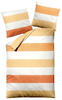 Traumschlaf, Bettwäsche, Melange Streifen (Bettwäsche Set, 240 x 220 cm, 80 x 80
