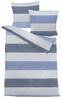 Traumschlaf, Bettwäsche, Streifen Melange (Bettwäsche Set, 200 x 220 cm, 80 x 80