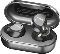 Tozo NC9 PRO Black, Tozo Earbuds TWS NC9 PRO Black (ANC, 10.50 h, Kabellos) (NC9 PRO