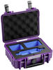 B&W International B&W action.case PP.23 purple für Insta360 X3 (Kamera Innentasche,