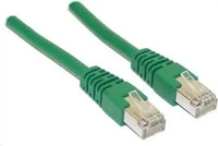 Goobay 68435, Goobay CAT 6 Patchkabel, U/UTP, Gr&uuml;n, 0.5 m (CAT6, 0.50 m) (68435),