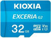 Kioxia LMEX2L032GG2, Kioxia Exceria Gen2 microSDHC 32GB UHS-I U3 V30 (microSDHC, 32