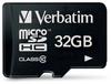 Verbatim 44013, Verbatim Micro SDHC Card (microSDHC, 32 GB, U1, UHS-I) Schwarz