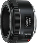 Canon 0570C005, Canon EF 50mm f/1.8 STM (Canon EF, Vollformat) (0570C005) Schwarz