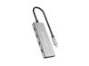 Conceptronic 4 Port USB-Hub (USB C) (36671095) Grau