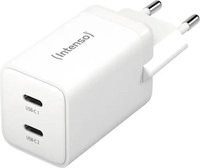 Intenso 7804012, Intenso GAN Adapter (40 W, 2 Ports) (7804012) Weiss