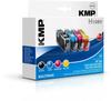 KMP H108V Multipack (M, Y, BK, C), Druckerpatrone