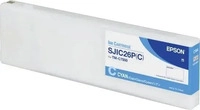 Epson C33S020619, Epson SJIC26P(C) INK CARTRIDGE CYAN (C) (C33S020619)