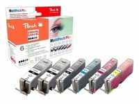 Peach CLI-551XL, PGI-550XL Multipack (M, PBK, Y, C, BK), Druckerpatrone