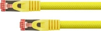 Python 8063PY-020Y, Python RNS Patchkabel mit Rastnasenschutz und Nylongeflecht, Cat.