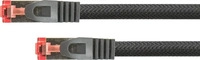 Python 8063PY-030S, Python RNS Patchkabel mit Rastnasenschutz und Nylongeflecht, Cat.