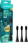 happybrush HAV3DEAB, happybrush Eco Vibe 3 (3x) (HAV3DEAB) Schwarz