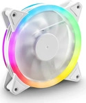 Sharkoon SHARK Blades PWM RGB Fan White (120 mm, 1x) (4044951039982) Weiss