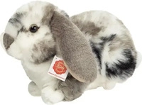 Teddy Hermann 937333, Teddy Hermann 937333 - Widderkaninchen sitzend grau-weiss