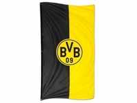 Borussia Dortmund, Fahne, 34134400 - BVB Hissfahne, Hochformat 100x200cm