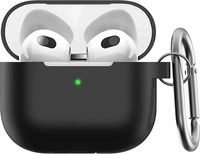 Keybudz Elevate Keychain - Silikon-Schutzh&uuml;lle f&uuml;r AirPods (Kopfh&ouml;rer H&uuml;lle)