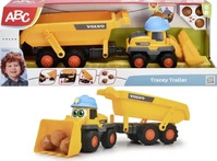 Dickie Toys 204119007, Dickie Toys Dickie ABC Tracey Trailer (204119007) Gelb/Grau