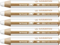 STABILO 880/100-5, STABILO woody 3 in 1 Buntstift (1x) (880/100)...
