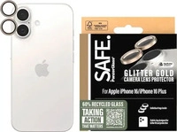 PanzerGlass SAFE95894, PanzerGlass SAFE. by Kameraschutz Glitter Gold iPhone '24 6.1"