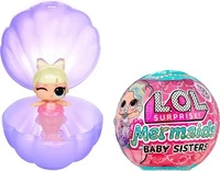 MGA 515760-EUC, MGA L.O.L. Surprise Mermaids! Baby Sisters Asst in PDQ...