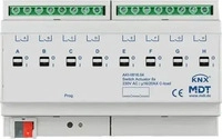MDT AKI-0816.04, MDT Schaltaktor (Schaltaktor) (AKI-0816.04) Weiss