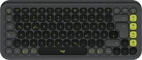 Logitech 920-013059, Logitech Pop Icon Keys (DE, Kabellos) (920-013059) Grau/Gr&uuml;n