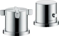 hansgrohe 36412340, hansgrohe 2-Loch Wannenrandarmatur AXOR CITTERIO E DN 15 m