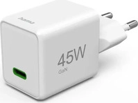 Hama 00201983, Hama Schnellladeger&auml;t, USB-C, PD/QC/GaN, Super-Mini-Charger, 45 W,