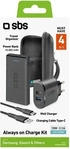 SBS TEORGKITPWRK, SBS Always on Charge KIT (10000 mAh, 37 Wh) (TEORGKITPWRK)...
