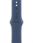 Apple MYJ13ZM/A, Apple Sport Band (40 mm, Fluorelastomer) (MYJ13ZM/A) Blau