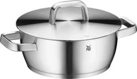 WMF 07.3922.6030, WMF Bratentopf stahlgrau (Br&auml;ter + Schmortopf, Edelstahl)