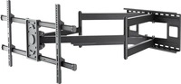 Goobay 71197, Goobay Pro Fullmotion XL (Wand, 80 kg, 43" - 90") (71197) Schwarz
