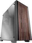 Mars Gaming MCWOODC, Mars Gaming Boitier Moyen Tour Atx Mc-Wood RGB Avec Panneau
