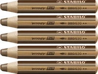 STABILO 880/630-5, STABILO woody 3 in 1 Buntstift (1x) (880/630)...