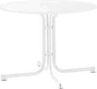 Sieger 136/W, Sieger Boulevardtisch (100 x 72 cm) (136/W) Weiss