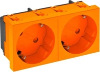 OBO Bettermann 6120105, OBO Bettermann Steckdose (6120105) Orange