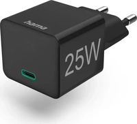 Hama 00086425, Hama Schnellladeger&auml;t, USB-C, PD/Qualcomm, Mini-Ladeger&auml;t, 25...