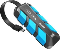 A-Data SC740-1000G-CBU, A-Data Adata SC740 (1 TB) (SC740-1000G-CBU) Blau/Schwarz