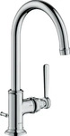 Axor 16517340, Axor EH-WT-MI 210 MONTREUX DN 15 m ZAG 1 1/4" brushed black chrome