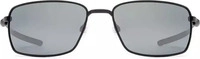 Oakley OO4075-05, Oakley Square Wire Matte Black Polarized OO4075 (OO4075-05) Matte