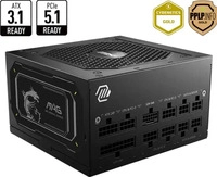 MSI 306-7ZP8D11-CE0, MSI MAG A850GL (850 W) (306-7ZP8D11-CE0) Schwarz
