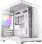 Antec 0-761345-10218-6, Antec Geh CX60M ARGB B White Mini Tower weiss retail (mATX,