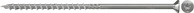 Fischer 657407, Fischer PowerFast 6,0x200 SK TX TG A4 100 (657407) Silber
