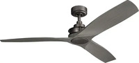 Elstead Lighting Ried leiser Deckenventilator &Oslash;142cm + Fernbedienung (38.30 dB)